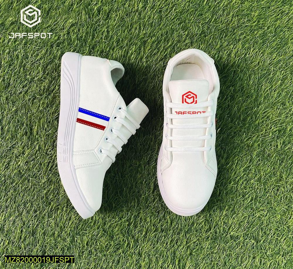 Men Comfort Sneakers -JF004, White